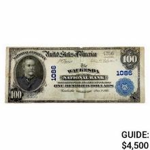 1902 $100 Waukesha National Bank Note