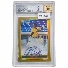 2012 Bowman Chrome Prospect Autos Josh Bell #BCP79