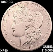 1889-CC Morgan Silver Dollar NEARLY UNCIRCULATED