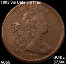 1803 Sm Date Sm Frac Draped Bust Large Cent HIGH GRADE