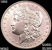 1893 Morgan Silver Dollar UNCIRCULATED