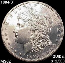 1884-S Morgan Silver Dollar UNCIRCULATED