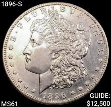 1896-S Morgan Silver Dollar UNCIRCULATED