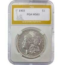 1903 Morgan Silver Dollar PGA MS63