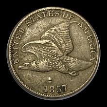 1857 Flying Eagle Cent LIGHTLY CIRCULATED