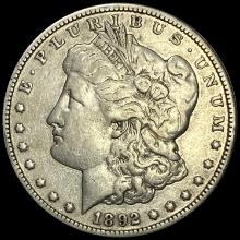 1892-CC Silver Morgan Dollar LIGHTLY CIRCULATED