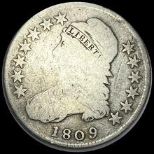 1809 Capped Bust Half Dollar NICELY CIRCULATED