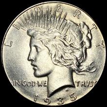 1935 Silver Peace Dollar UNCIRCULATED