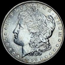 1886 Silver Morgan Dollar GEM BU