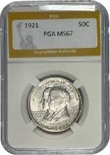 1921 Half Dollar PGA MS67