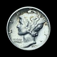 1925-S Silver Mercury Dime CHOICE BU