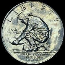 1925-S Silver California Diamond Jubilee Half Dollar CHOICE BU