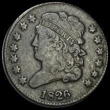 1826 Classic Head Half Cent UNCIRCULATED