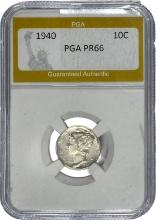 1940 Mercury Dime PGA PR66