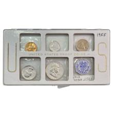 1955 U.S. Proof coins 1C-50C