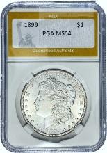 1899 Morgan Dollar PGA MS64