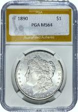 1890 Morgan Dollar PGA MS64