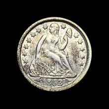1853 Seated Liberty Dime (Arrows) UNCIRCULATED
