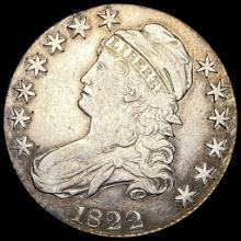 1822 Capped Bust Half Dollar NEARLY UNCIRCULATED