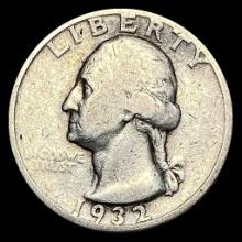 1932-D Silver Washington Quarter LIGHTLY CIRCULATED