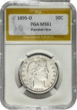1895-O Barber Half Dollar PGA MS61