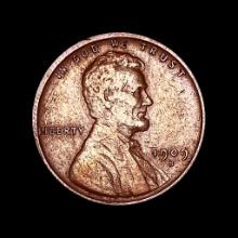 1909-S Lincoln Wheat Cent CLOSELY UNCIRCULATED