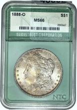 1888-O Morgan Dollar NTC MS66