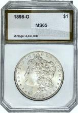 1898-O Morgan Dollar MS65