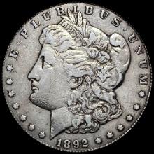 1892-CC Silver Morgan Dollar NEARLY UNCIRCULATED