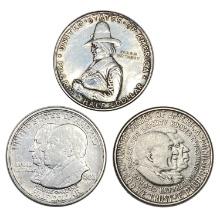 1920-1952 US Commemorative Half Dollar Lot [3 Coins]