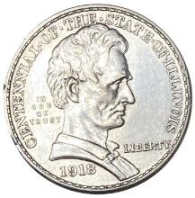 1918 Illinois Half Dollar MS