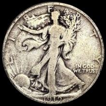 1919 Walking Liberty Half Dollar NICELY CIRCULATED