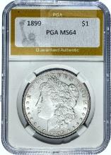 1899 Morgan Dollar PGA MS64