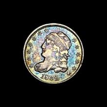 1834 Capped Bust Half Dime NEARLY UNCIRCULATED