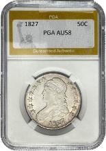1827 50C PGA AU58