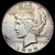 1923 Silver Peace Dollar CLOSELY UNCIRCULATED