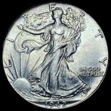 1942 Silver Walking Liberty Half Dollar (Walking Liberty) GEM BU