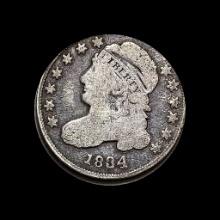 1834 Capped Bust Dime NICELY CIRCULATED