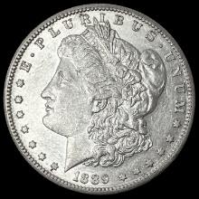 1889-S Silver Morgan Dollar CLOSELY UNCIRCULATED