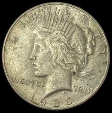 1935-S Silver Peace Dollar CLOSELY UNCIRCULATED