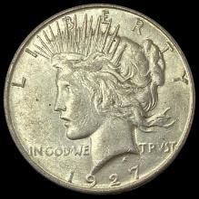 1927-S Silver Peace Dollar CLOSELY UNCIRCULATED