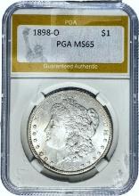 1898-O Morgan Dollar PGA MS65
