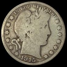 1915 Barber Half Dollar NICELY CIRCULATED