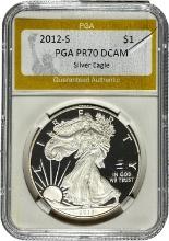 2012-S Silver Eagle PGA PR70 DCAM