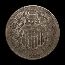 1870 Two-Cent Piece LIGHTLY CIRCULATED