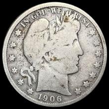 1906-D Silver Barber Half Dollar NICELY CIRCULATED