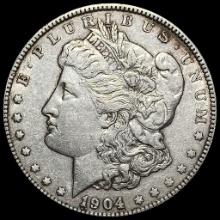 1904 Silver Morgan Dollar LIGHTLY CIRCULATED