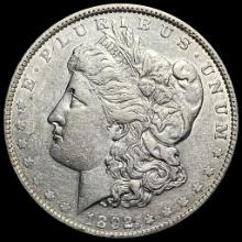 1892 Silver Morgan Dollar CLOSELY UNCIRCULATED