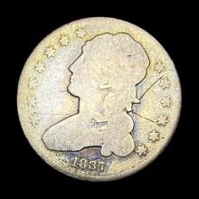 1837 Capped Bust Half Dime NICELY CIRCULATED