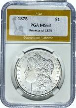 1878 Morgan Dollar PGA MS63